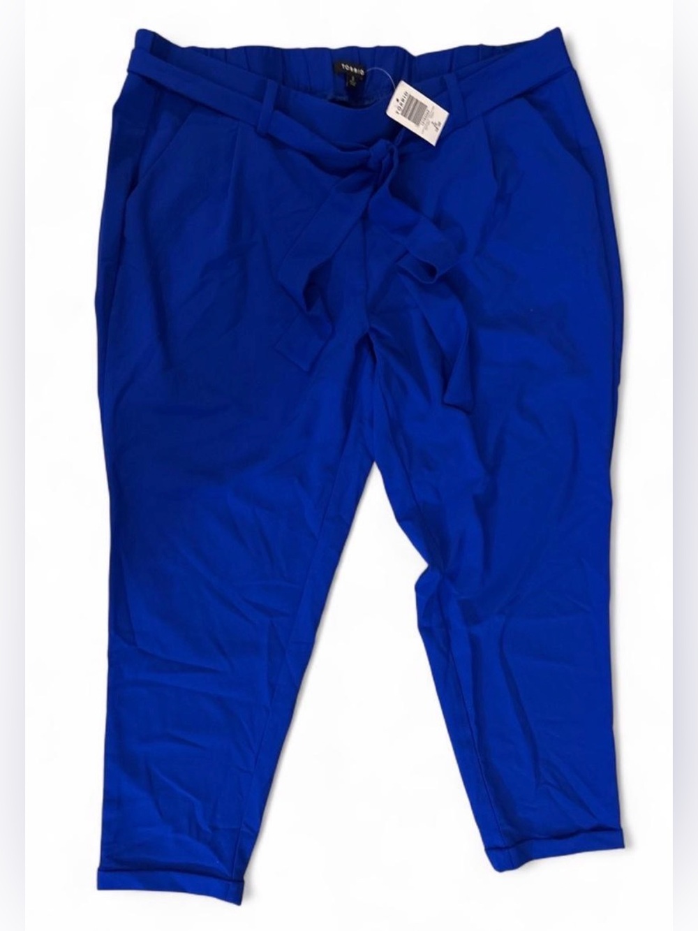 torrid Royal Blue Tie-Waist Chinos